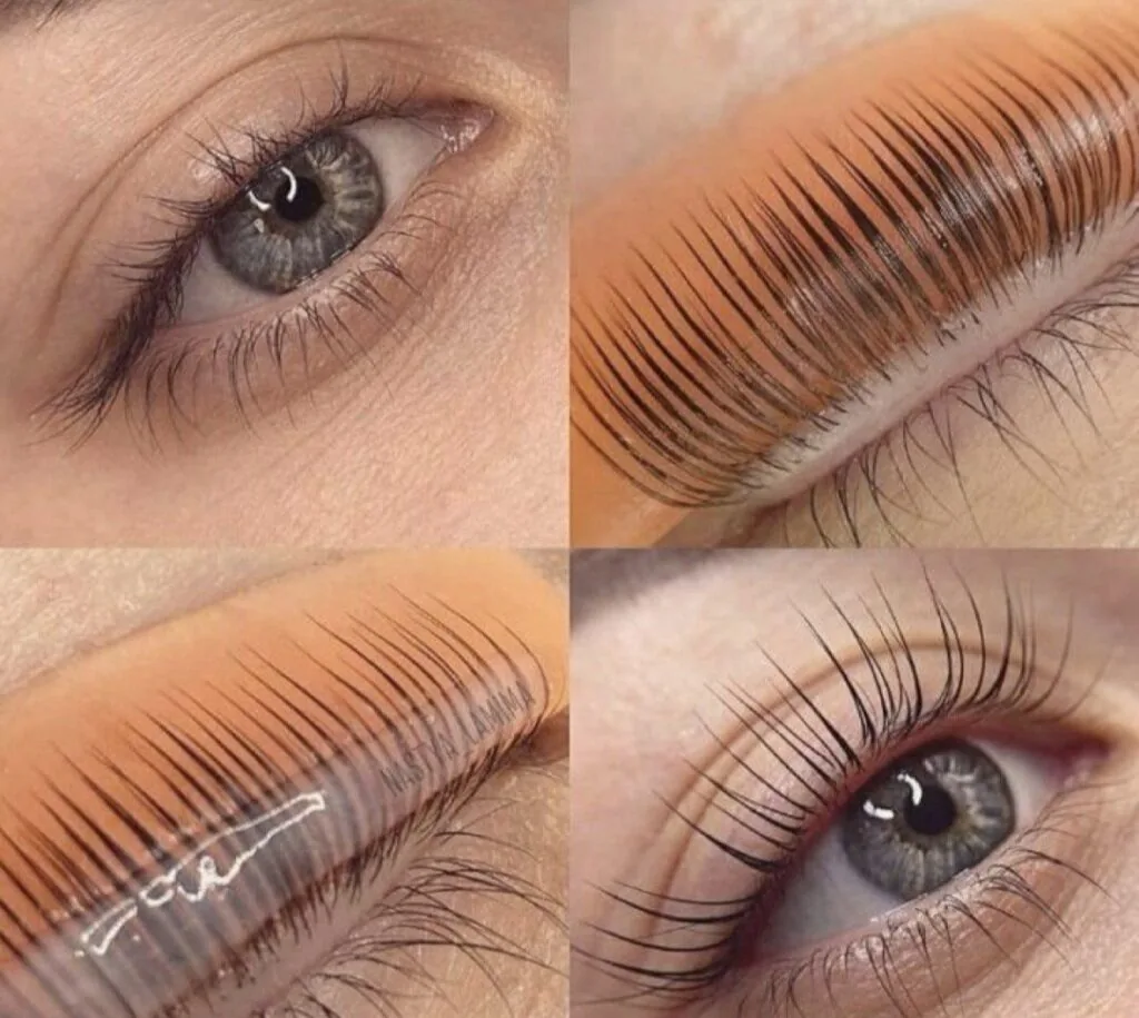 Ламинирование + окрашивание